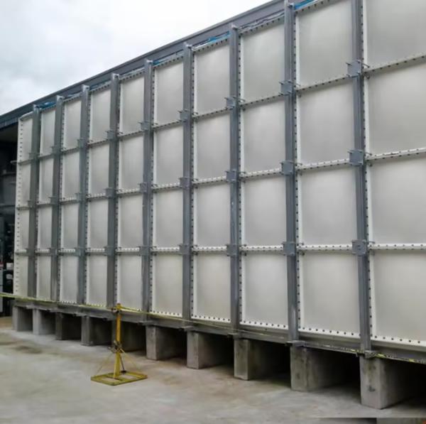 FRP water tank 1000L - 1000000L GRP panel tanks fiber water storage tank for