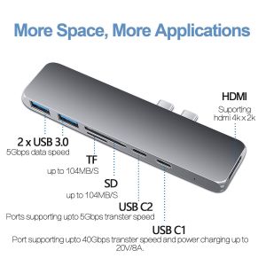 USB C Hub Multiport USB C to , USB C to USB Adapter Apple USB C Adapter for