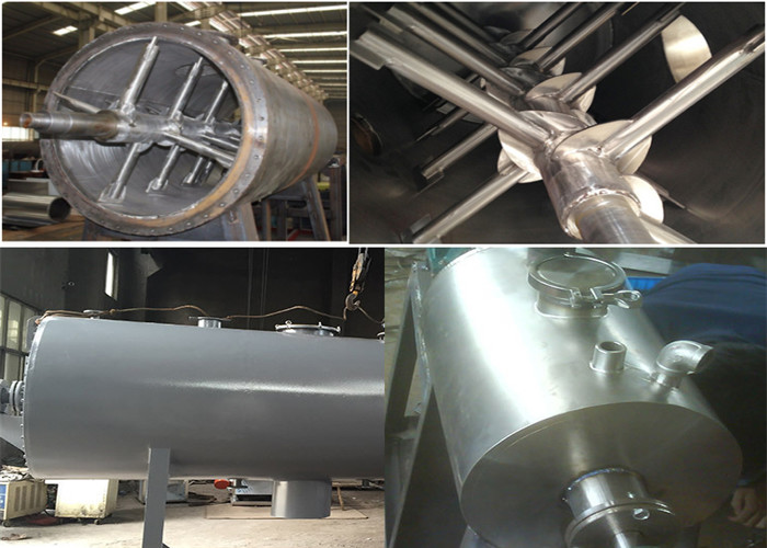 SUS304 300-3600L Vacuum Harrow Dryer Sludge Drying Equipment