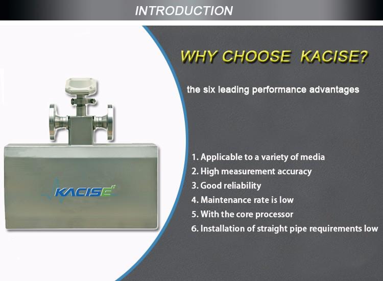 KMF Series Mass Diesel Oil Flow Meter with mass accuracy grade 0.2