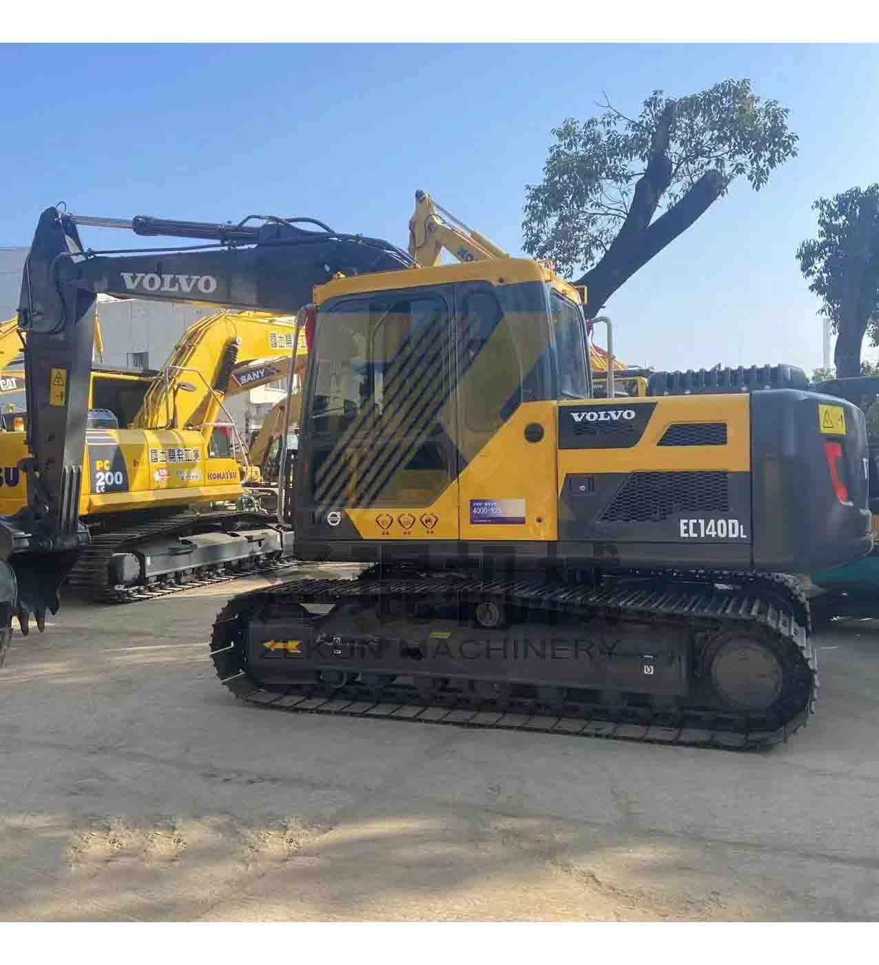 Used Volvo EC140DL 14Ton Crawler Excavator Low Hours Good Performance