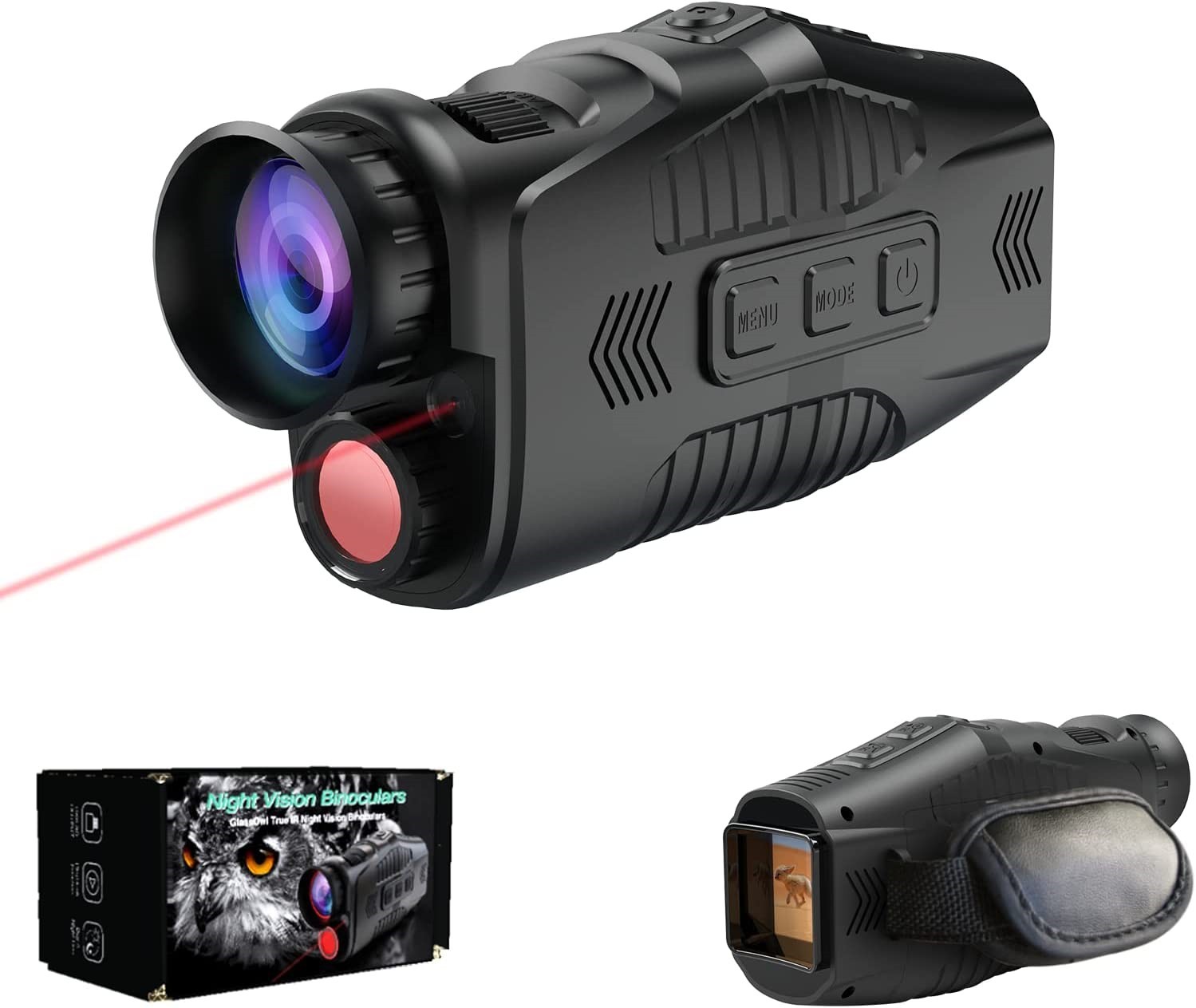 Digital Monocular Night Vision Infrared Video Recording Waterproof Night Vision Goggles