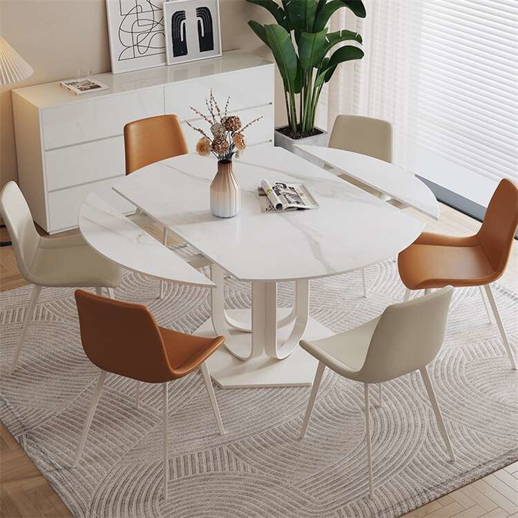 CORDIAL OEM ODM Modern Table Set Oval Dining Table