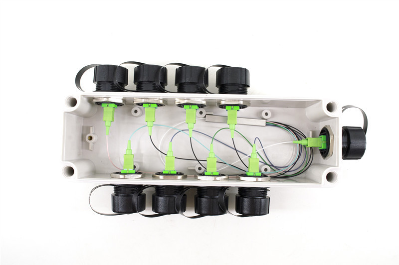 Fiberhub enclosure ODVA SC/LC/MPO IP67 Bulkhead Inline Adapter