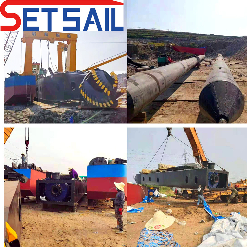 Hydraulic Diesel Engine Power 8 Inch Cutter Sucion Dredger