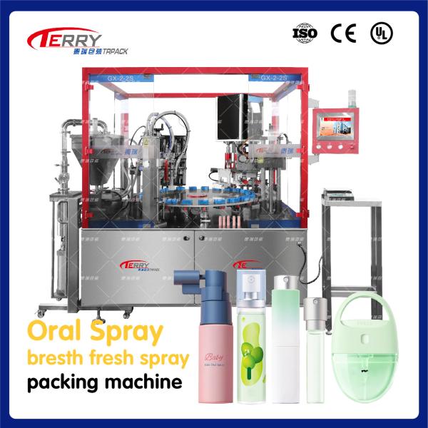 Food Grade SS316L Spray Bottle Filling Equipment Cosmetic Bottle Filling Machine