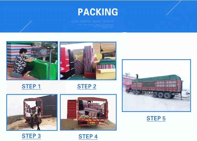 Standard export packaging for gymnastic spring board for training