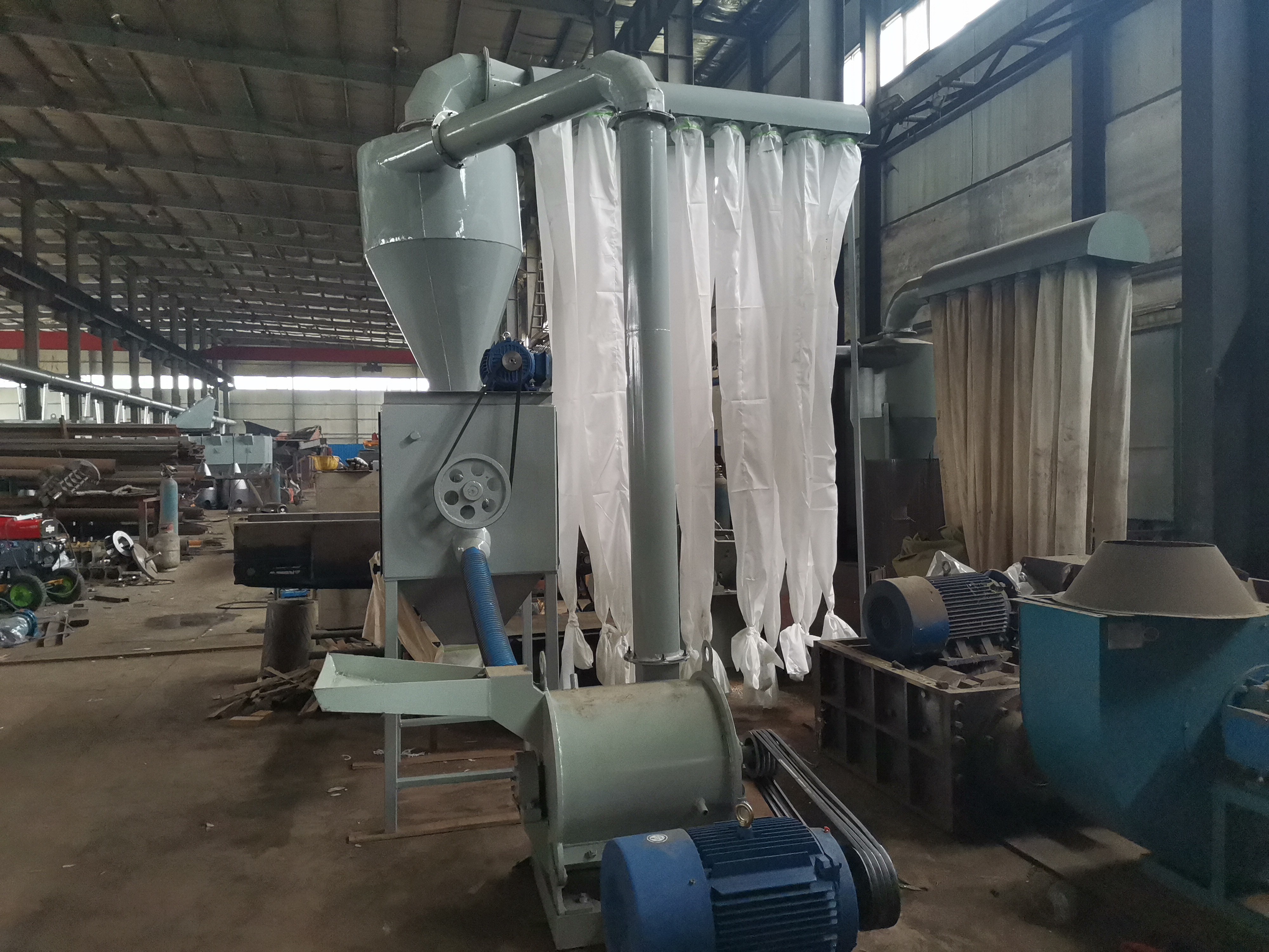 Sawdust Rice Husk Sugar Powder 0.5TPH Impact Pulverizer Machine