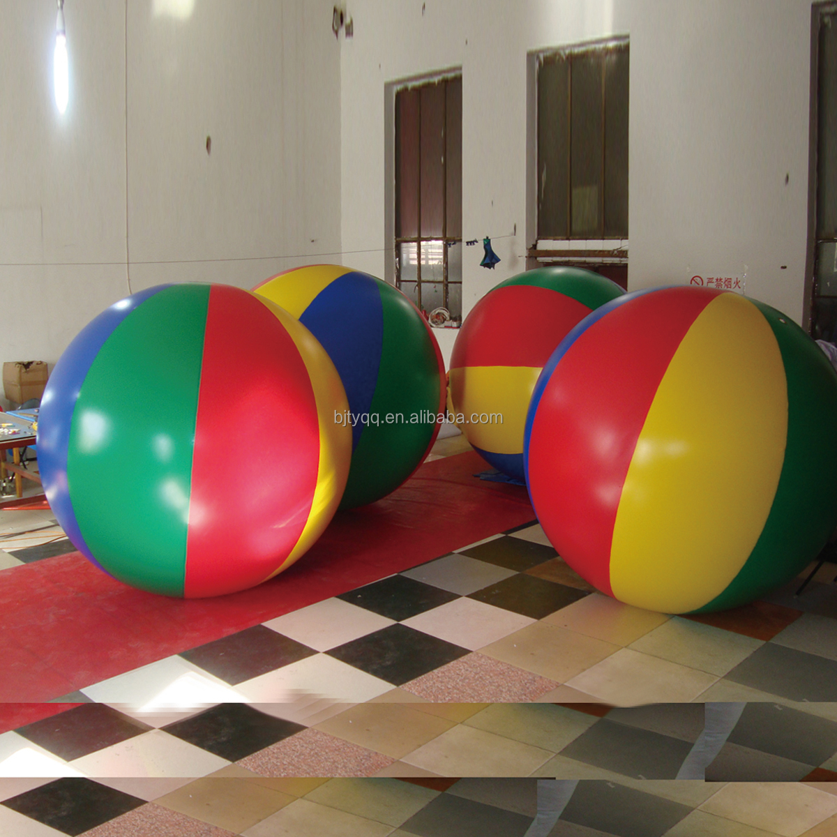 Waterproof Inflatable Planet Balloons With Sticks For Party Event Decorations
