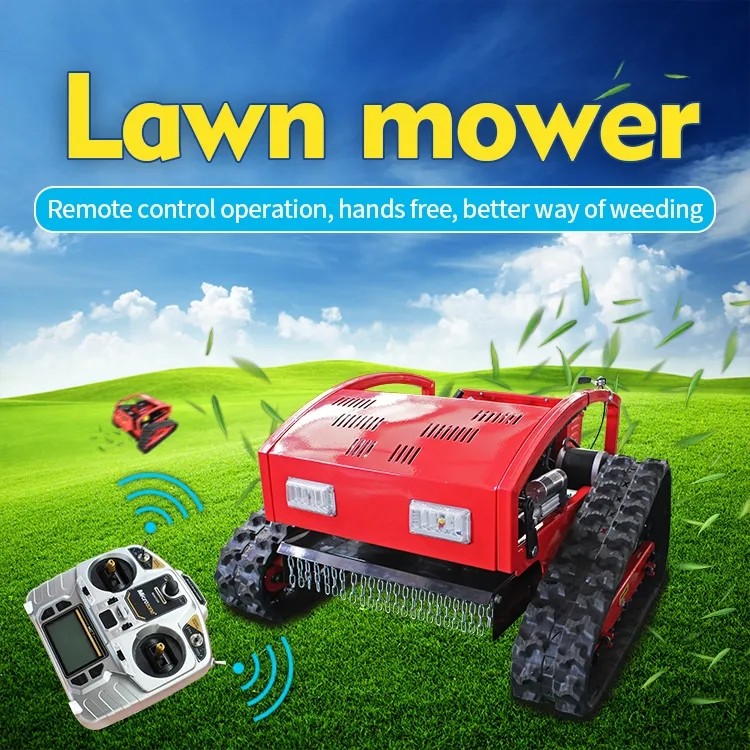 Lawn Mower 20mm Automatic Grass Trimmer Electric Remote Control AI Robot