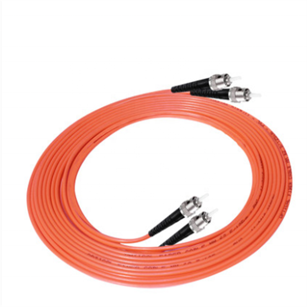 Multimode 50/125 om3 om1 st-lc duplex fiber patchcord