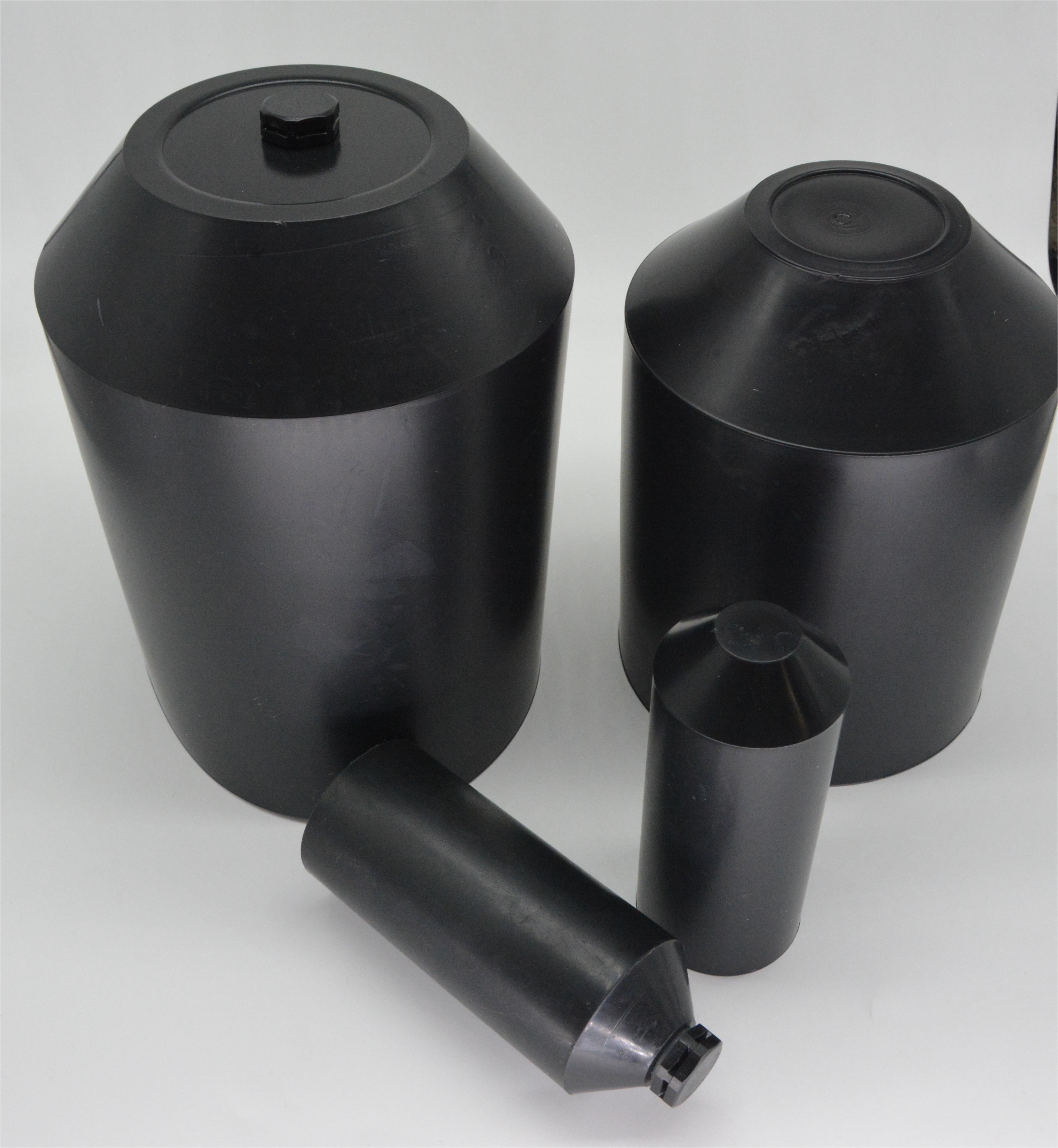 Cross Linked Polyolefin Heat Shrink End Caps Tensile Strength 13MPa Heat Shrink Wire End Caps