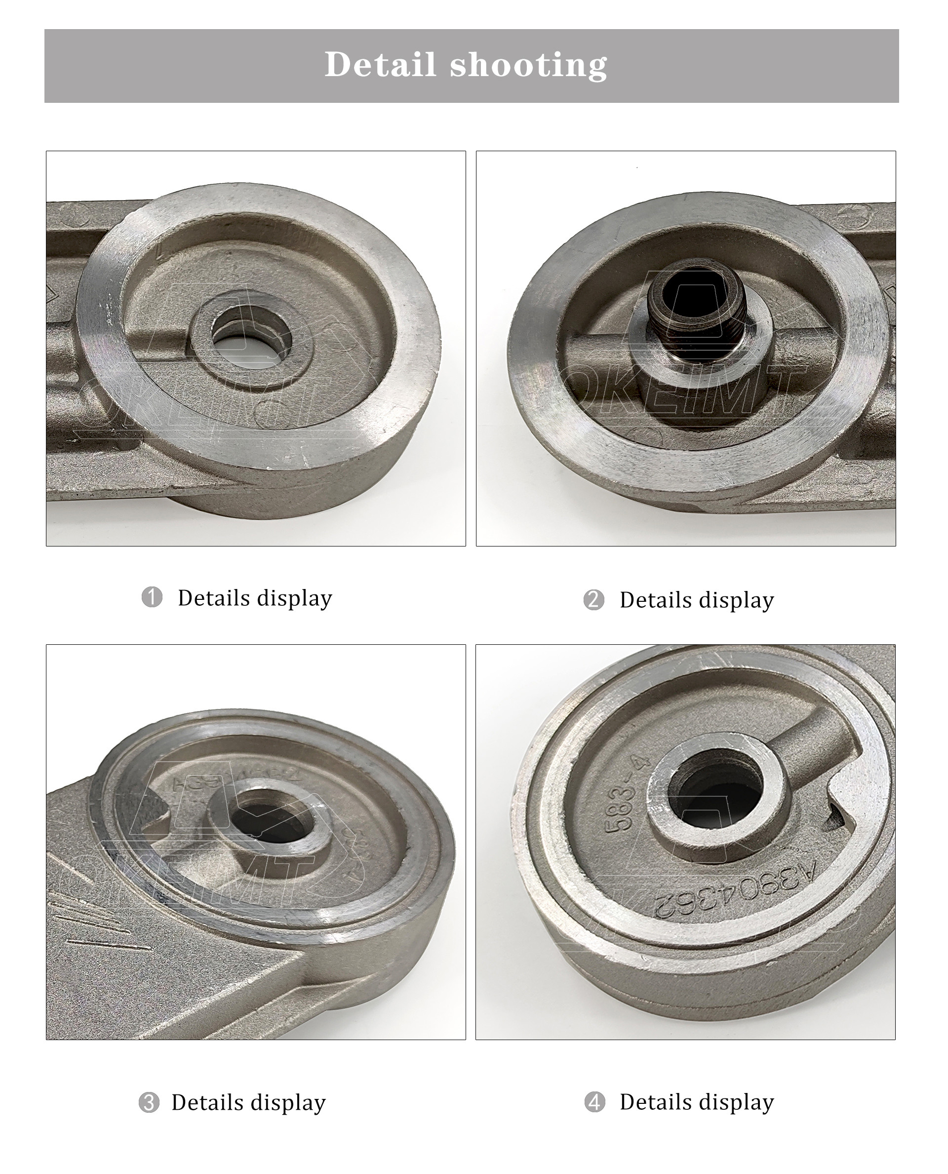 A3904362 Hydraulic Oil Filter Head For Cummins 6D102 PC200-6 Engine