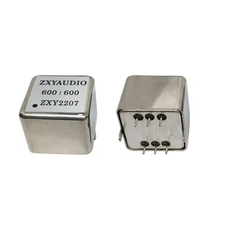 ZXY2207 Laminas Permalloy Audio Transformer 600:600/10K:10K /600:10K/ 10K:600 Vertical Pin Audio Isolator Transformer