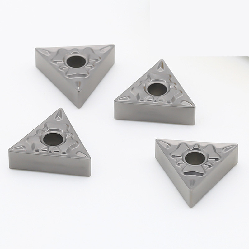 Tungsten Carbide Indexable Milling Inserts TNMG 160404 MF For Lathing Steel