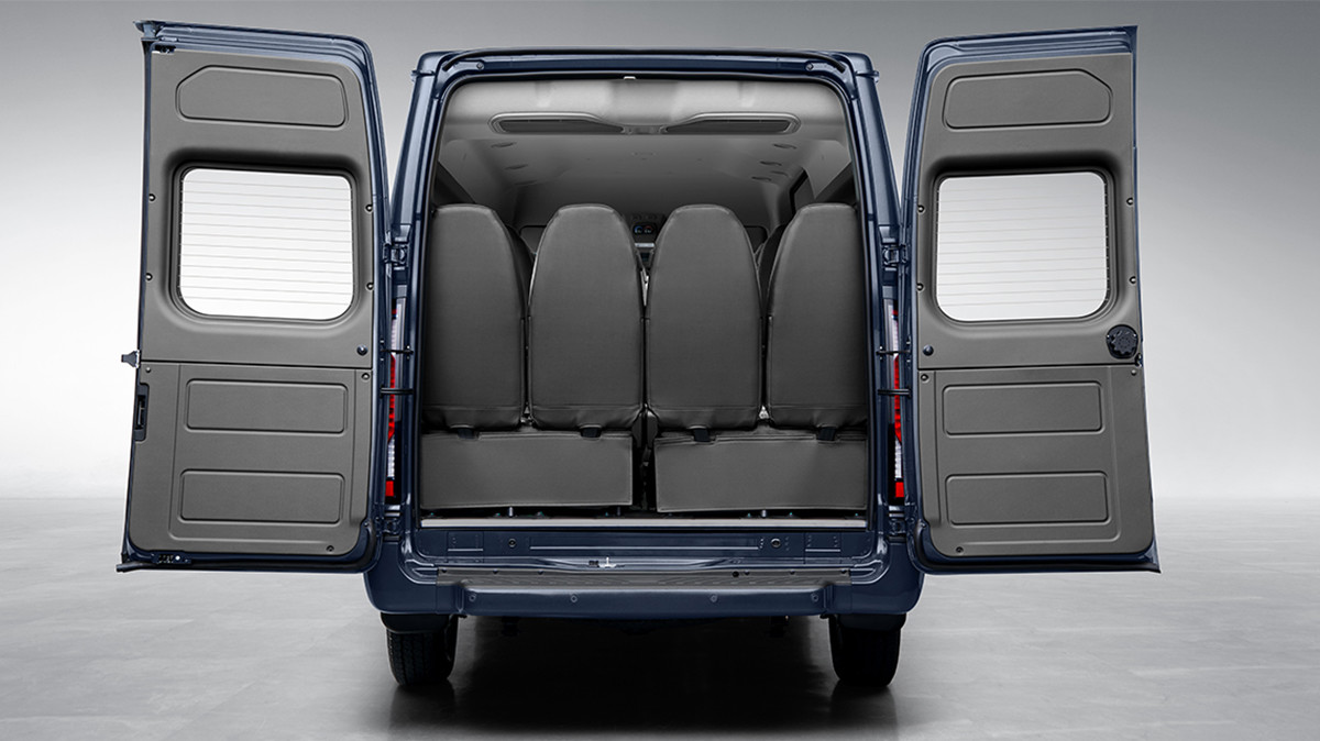 Ford Transit Pure Electric Middle Bus With 15 Seats
