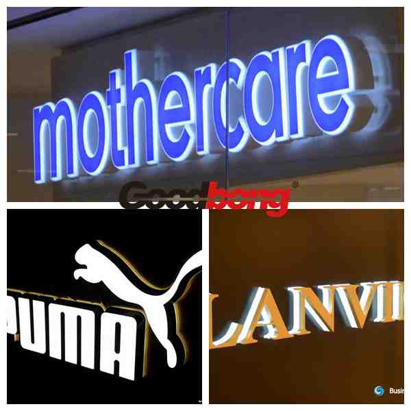 Super High Quality Large Acrylic Wall mounted Channel Letter