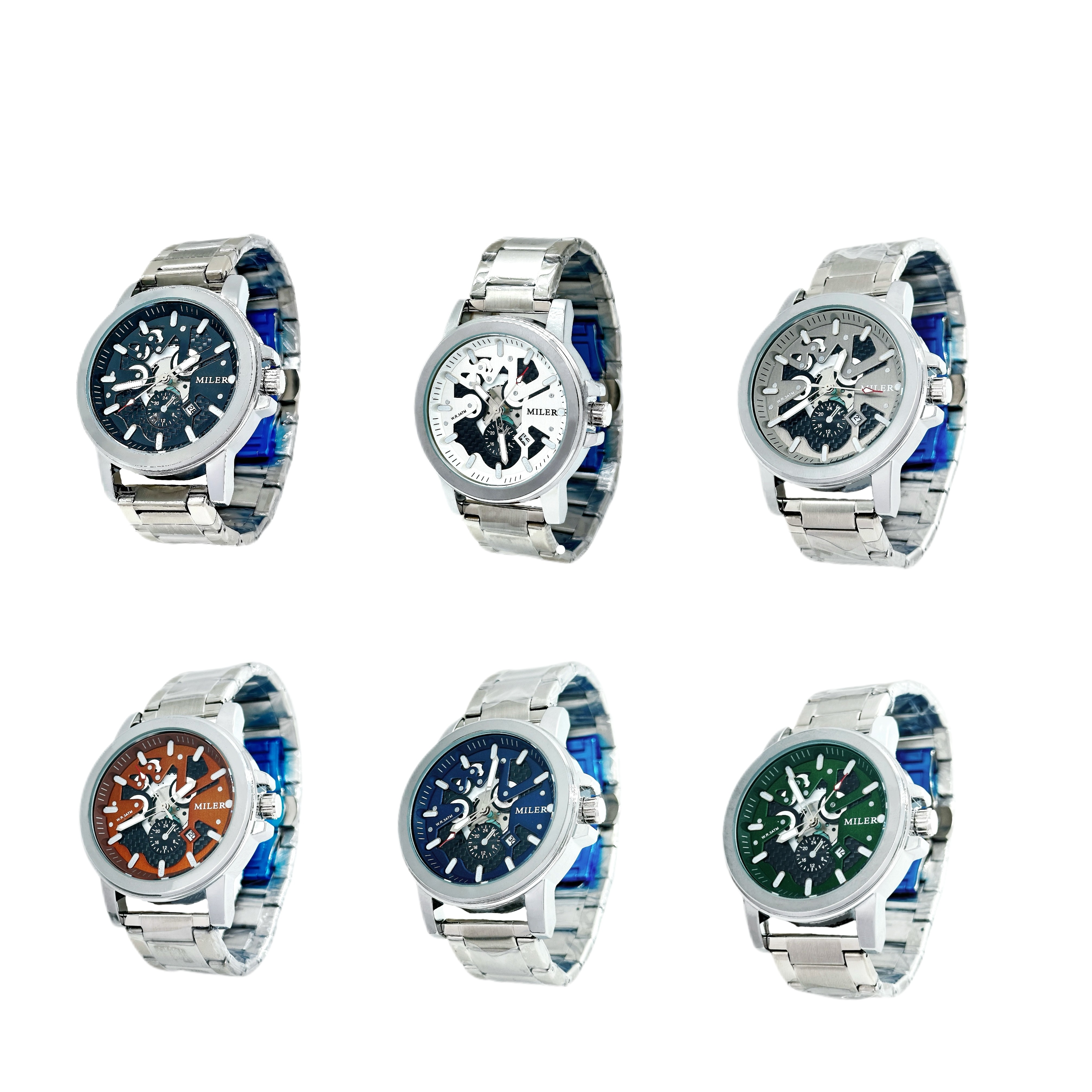 Hot sale Men′s High Quality Quartz Fashion New Trend Alloy Case Wrist Men′s Watch