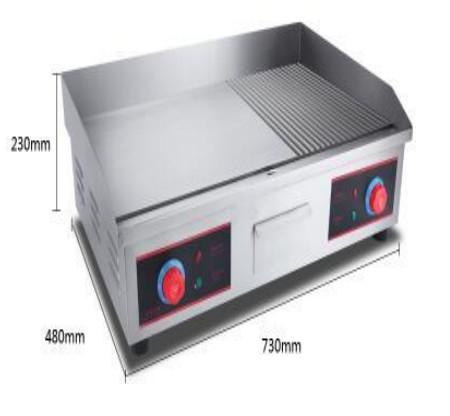 Precise Temperature Control 0-100℃ Restaurant Cooking Equipment With Silver