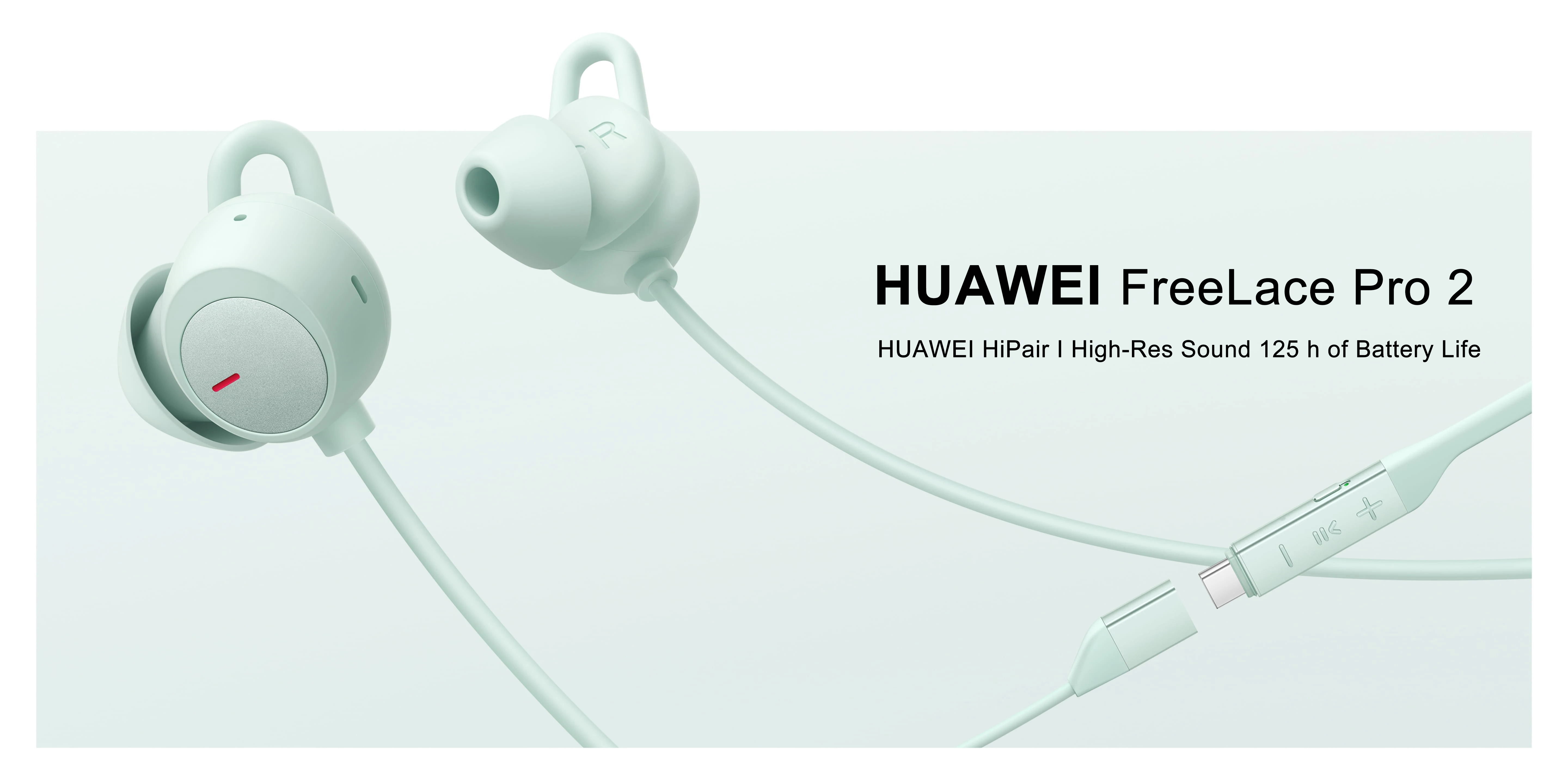 HUA-WEI New FreeLace Pro 2 Wireless Headset Neck-mounted High Sound Quality Long Endurance Active Noise Reduction