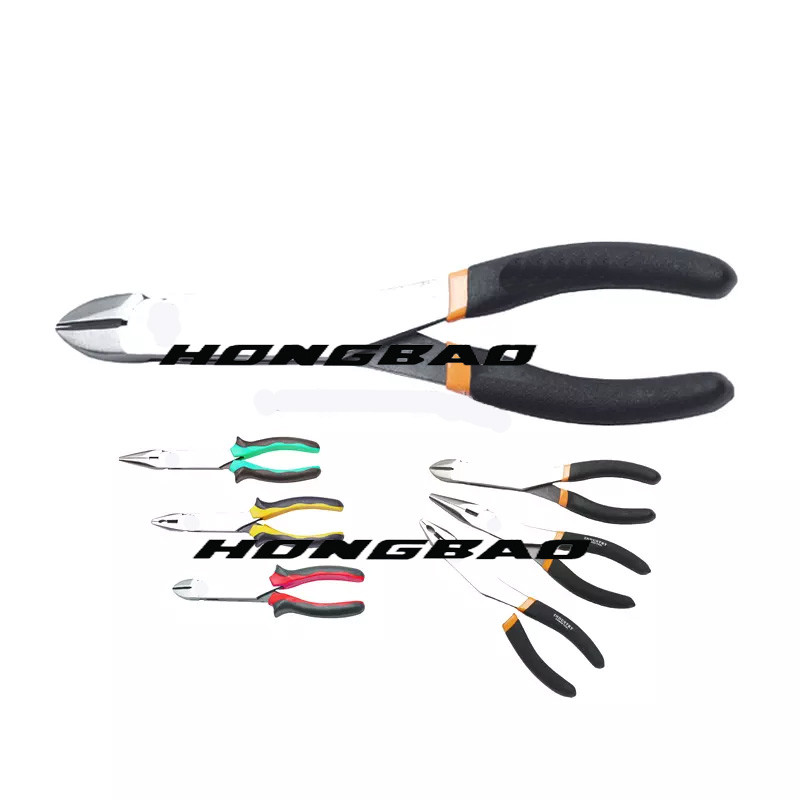  8 Inch Diagonal Cutter Pliers High Leverage Side Cutter Tool Pliers Shoulder Body Nipper Manufactures