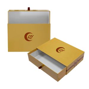 Custom Slid Drawer Gift Paper Box With Color Printing for Gift Sets Packing
