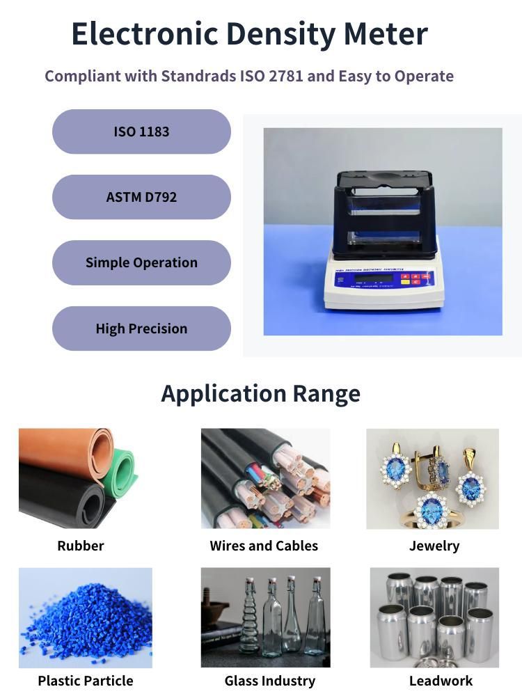 Digital Electronic Densimeter for Accurate Measurements