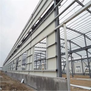 Q355B/ Q235B Steel Structure Warehouse with High Performance Portal Structure