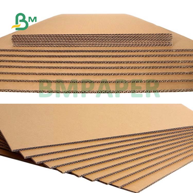 Brown Recycled KraftLiner Paper 100gsm 120gsm For Making Corrugated Board