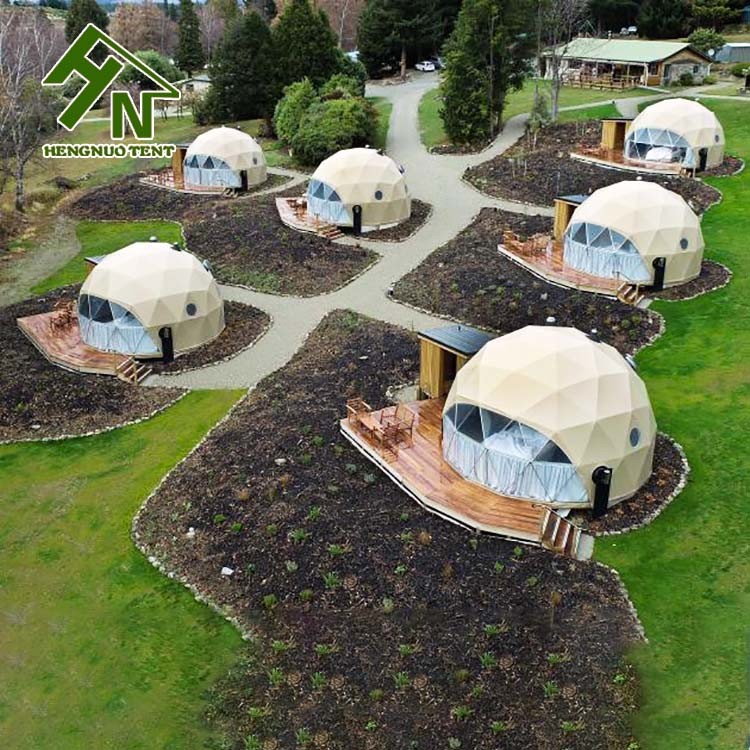Allowed Temperature 30 Degrees Below Zero To 70 Degrees Above Zero Dome Hotel Tent