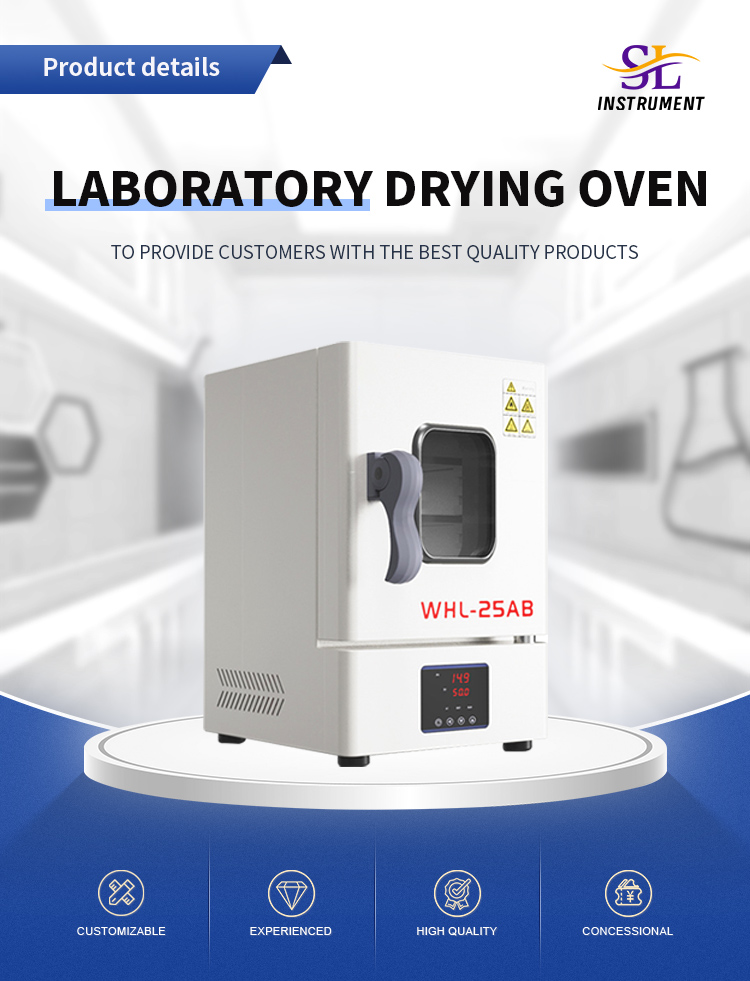 Uniform Temperature Laboratory Drying Box with Large Capacity and Cold Rolled Steel Plate