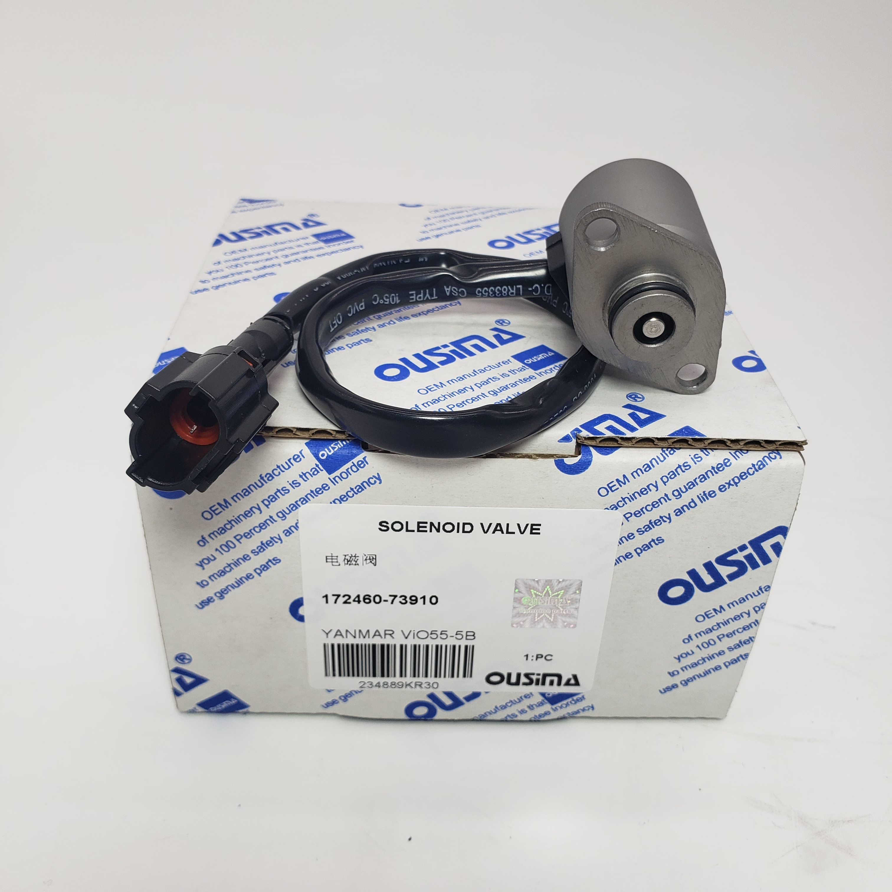 172460-73910 Main Pump Solenoid Valve For YANMAR VIO55-5B