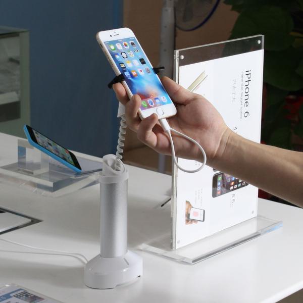 COMER stand-alone security alarm desktop display stands for cell phone holders