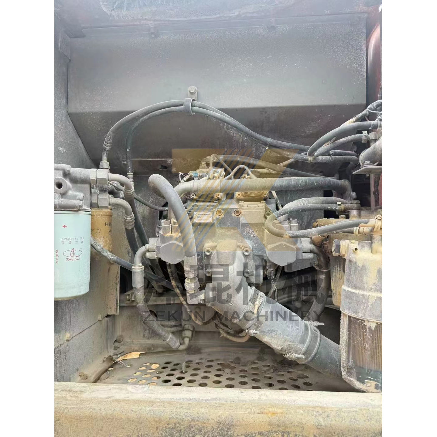 Hitachi ZX200-3 Crawler Excavator with ISUZU Engine 6500 Working Hours in Shanghai