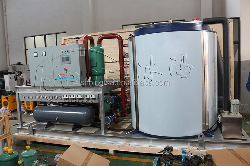 30 Tons Freshwater Flake Ice Machine 220V Automatic industrial
