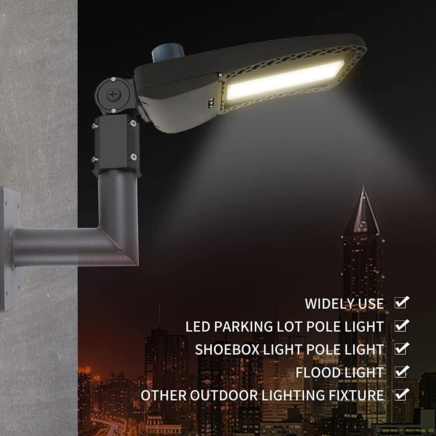 2mm 2.5mm Thickness Light Wall Mount Bracket Accessories 90 Degree Tenon Base Adapter for Wall Bracket