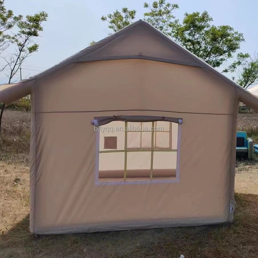 Wholesale Custom air tent 8 person inflatable camping tent outdoor portable Inflatable air tent for camping