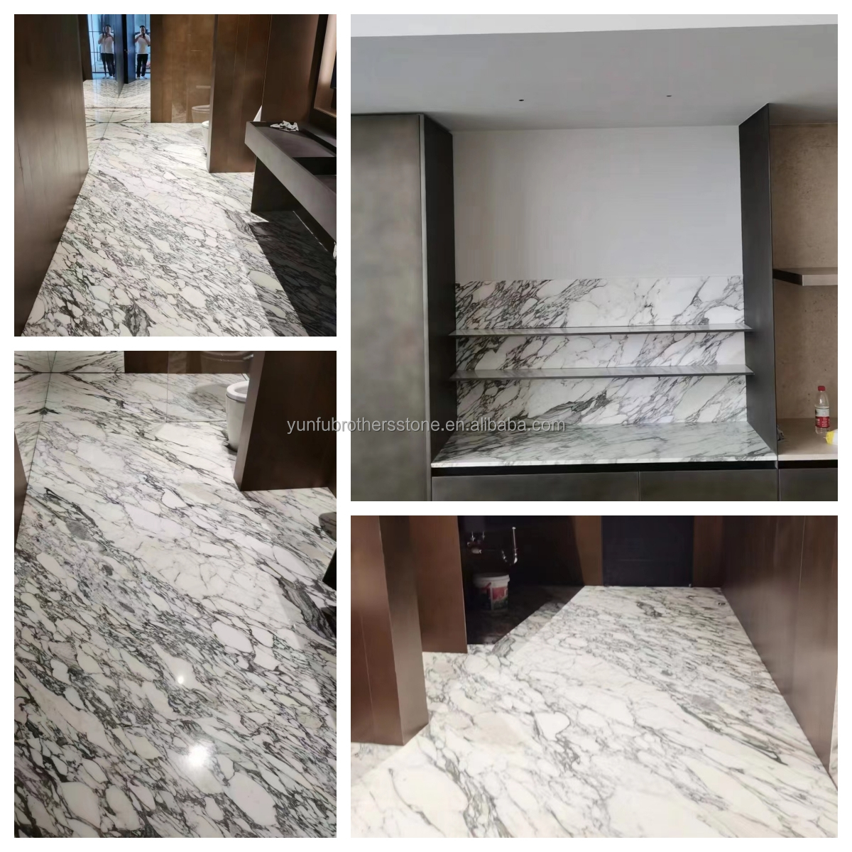 Competitive Onyx Stone Veneer Book Match Colorful Onyx Flooring Tile Backlit Rainbow