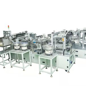  Automated assembly machine for blood collection needles with vibrating plate loading method, convenient, orderly and fast, made of stainless steel, Manufactures