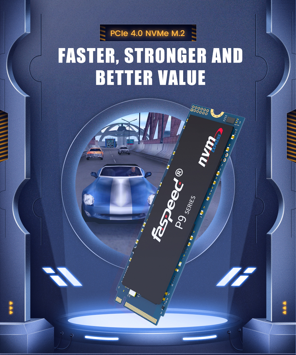 PCIe 4.0 512GB 1TB M2 NVMe SSDs Gen4 Drive Solid State Disk For Notebook Desktop PS5