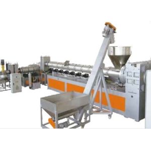  Single Screw Plastic Pelletizing Recycling Machine For Solid Plastic Manufactures
