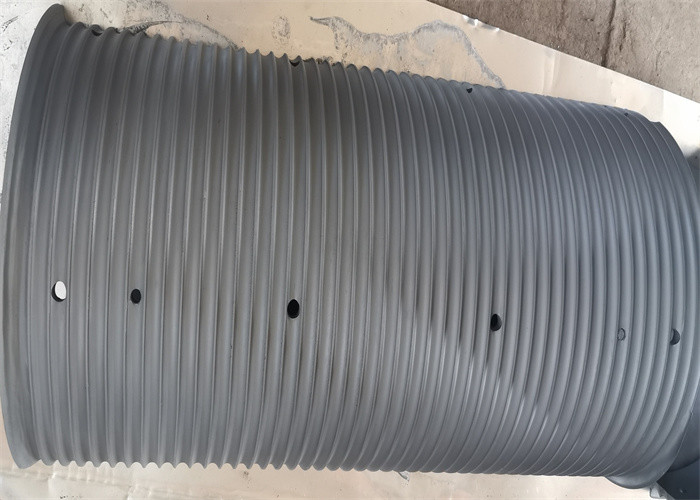 Customization Hoist Parts Lebus Grooved Wire Rope Drum Winding In Order