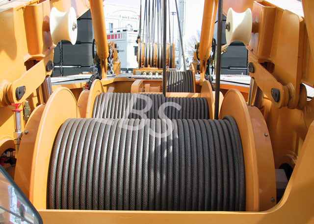 Wire Winding 500M Rope Winch Drum Lebus System For Crane / Winch / Hoist