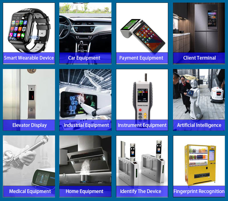 96X96 Dots TFT LCD Display 1.1inch 4 Line SPI TFT LCD Panels With ST7735S