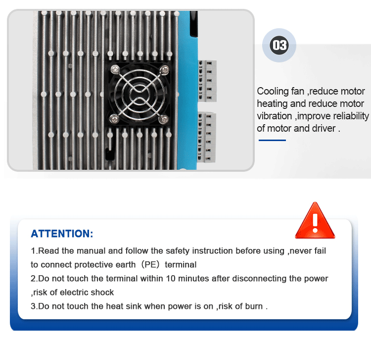 Customizable and Versatile HBS1108S Leadshine Stepper Drive for CNC Cutting Machine