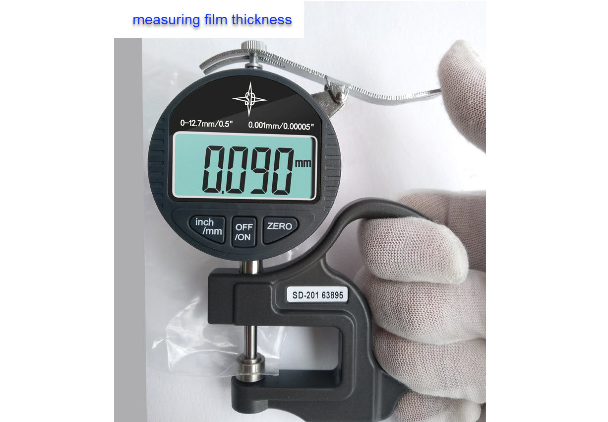 Paper Film Leather Cloth Digital Dial Thickness Gauge