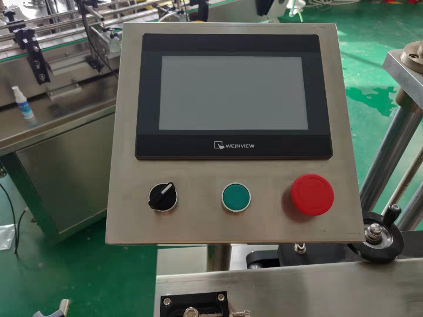Pneumatic Glass Vial Bottle Screw Automatic Capping Machine Easy To Operate