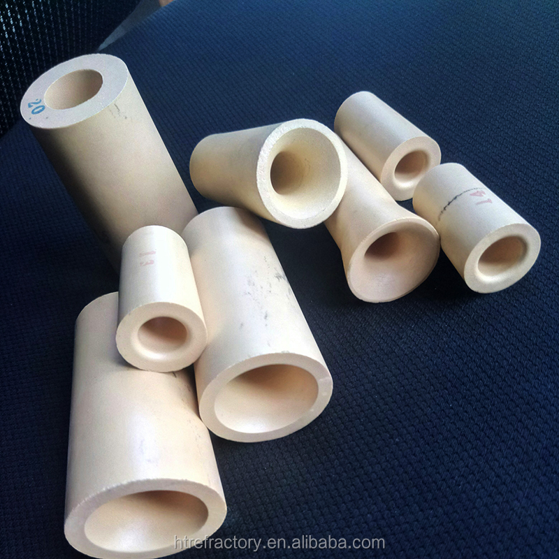 Refractory Zirconia Tundish Nozzle with High Grade Specification and Less MgO Content