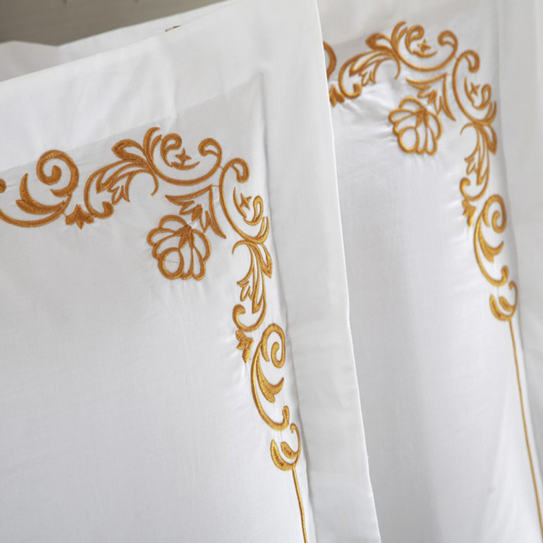 60S Fabric Density Hotel Comforter Sets King Size Luxury Bed Covers Duvet Bedding Set