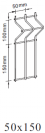 V Curved Welded Wire Fence / Galvanized Welded Wire Fabric Corrosion Resistance